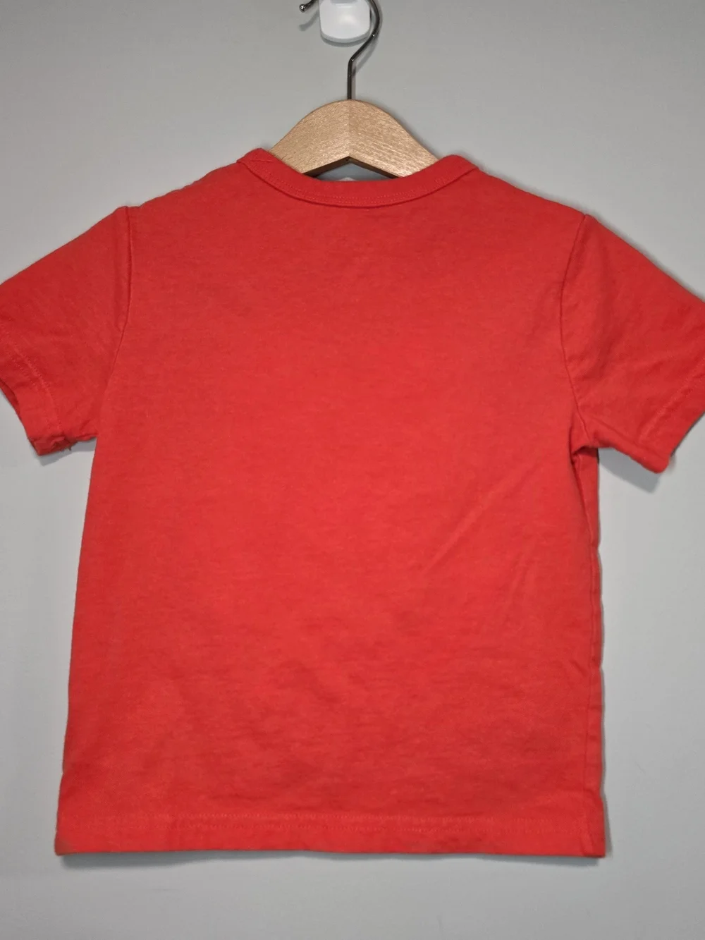 GAP Red Tee with Playful Shark Print Soft Cotton.